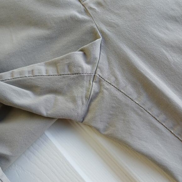 Gloria Vanderbilt Charlene Khaki Chinos 18W avg flat front high rise straight - Picture 7 of 15